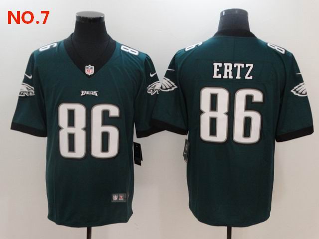 Men's Philadelphia Eagles #86 Zach Ertz Jersey NO.7;